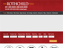 Tablet Screenshot of joerothchild.com
